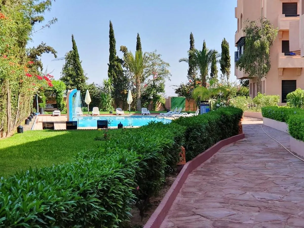 Pleasant Apartment In Marrakech With Shared Pool 马拉喀什 0*,